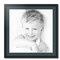 ArtToFrames 28x28" Matted Picture Frame with 24x24" Single Mat Photo Opening Framed in 1.25" Black and 2" Mat (FWM-3926-28x28)